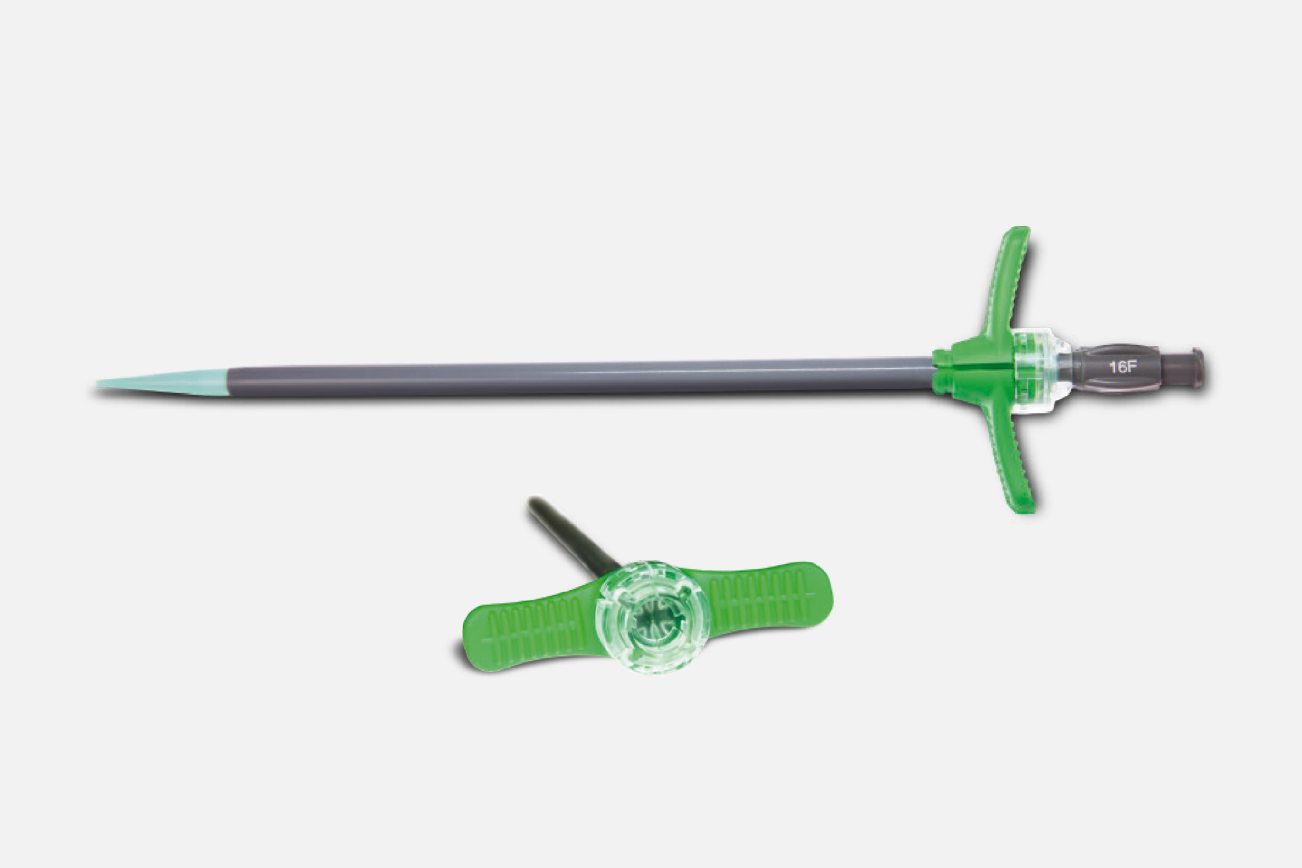 Introductor pelable valvulado