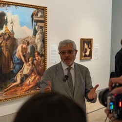 Una exposición en el Thyssen interviene cuadros históricos para hablar de salud cardiovascular de la mano de Cardiva y Cultura en Vena